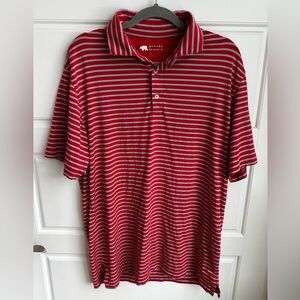 Onward Reserve Fairway Stripe Performance Polo Size Medium